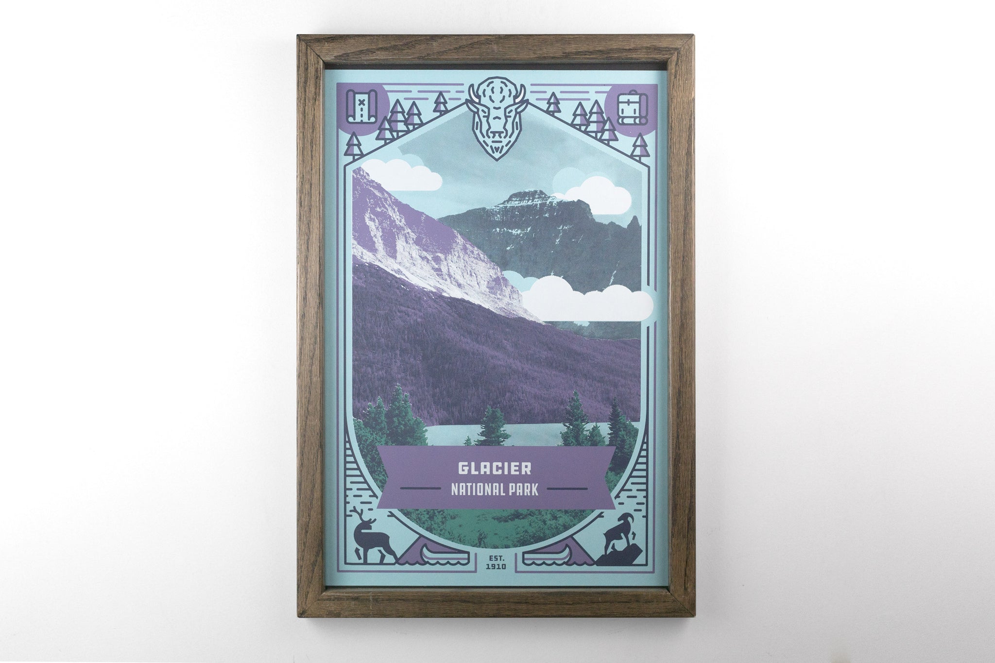 Glacier National Park Poster