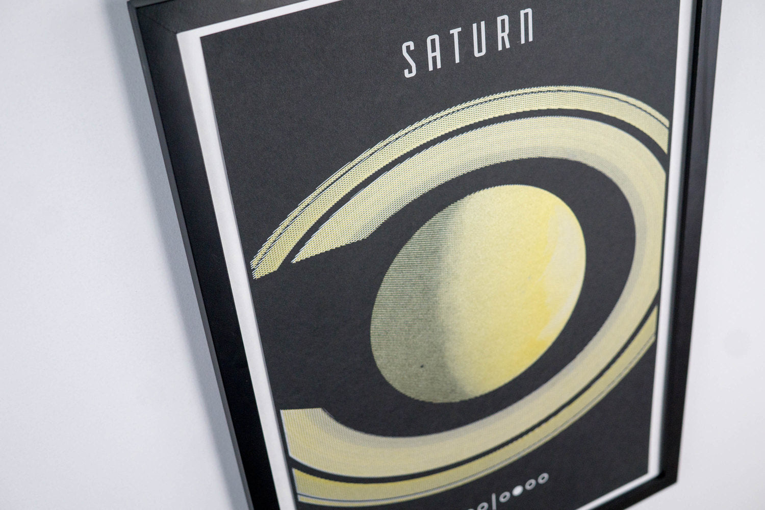 Planet Saturn Poster