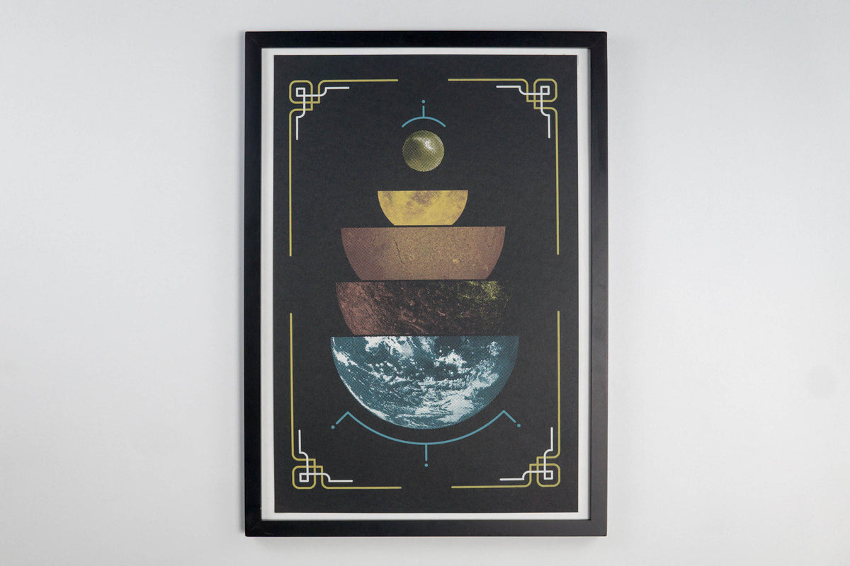 Layers of the Earth - Science Poster