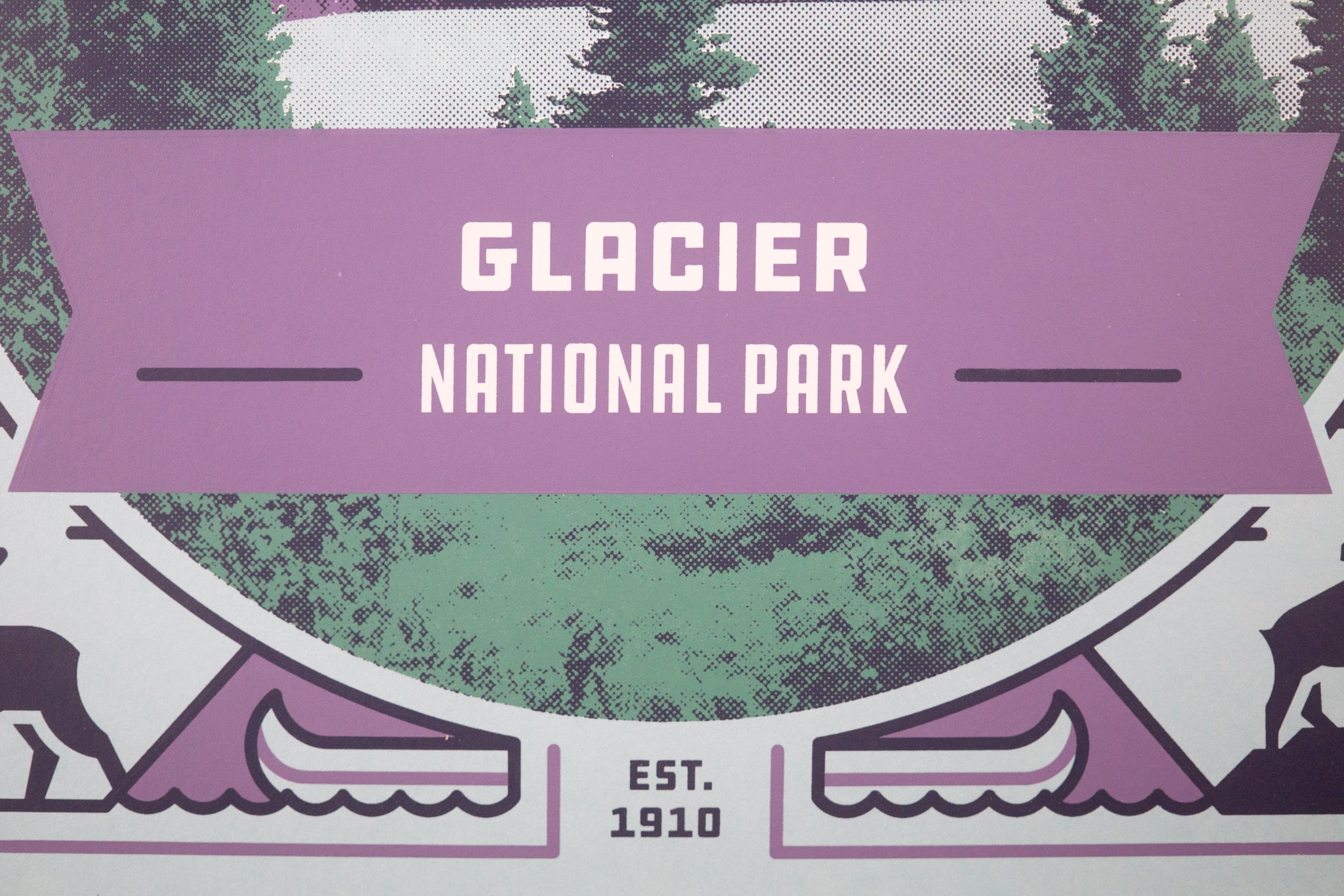 Glacier National Park Poster