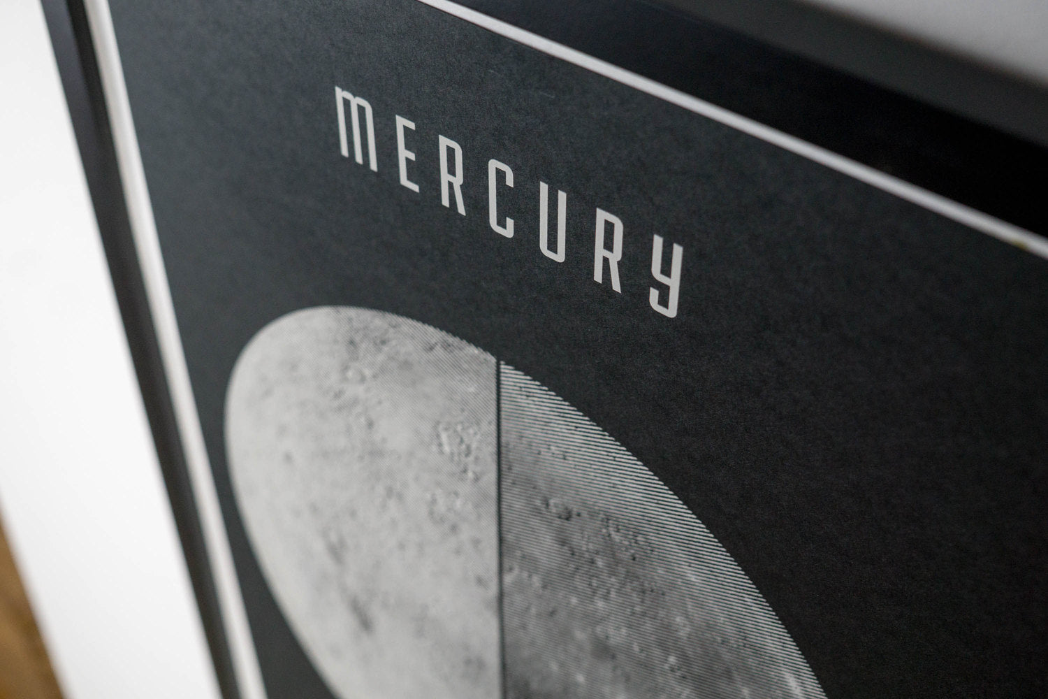 Planet Mercury Poster