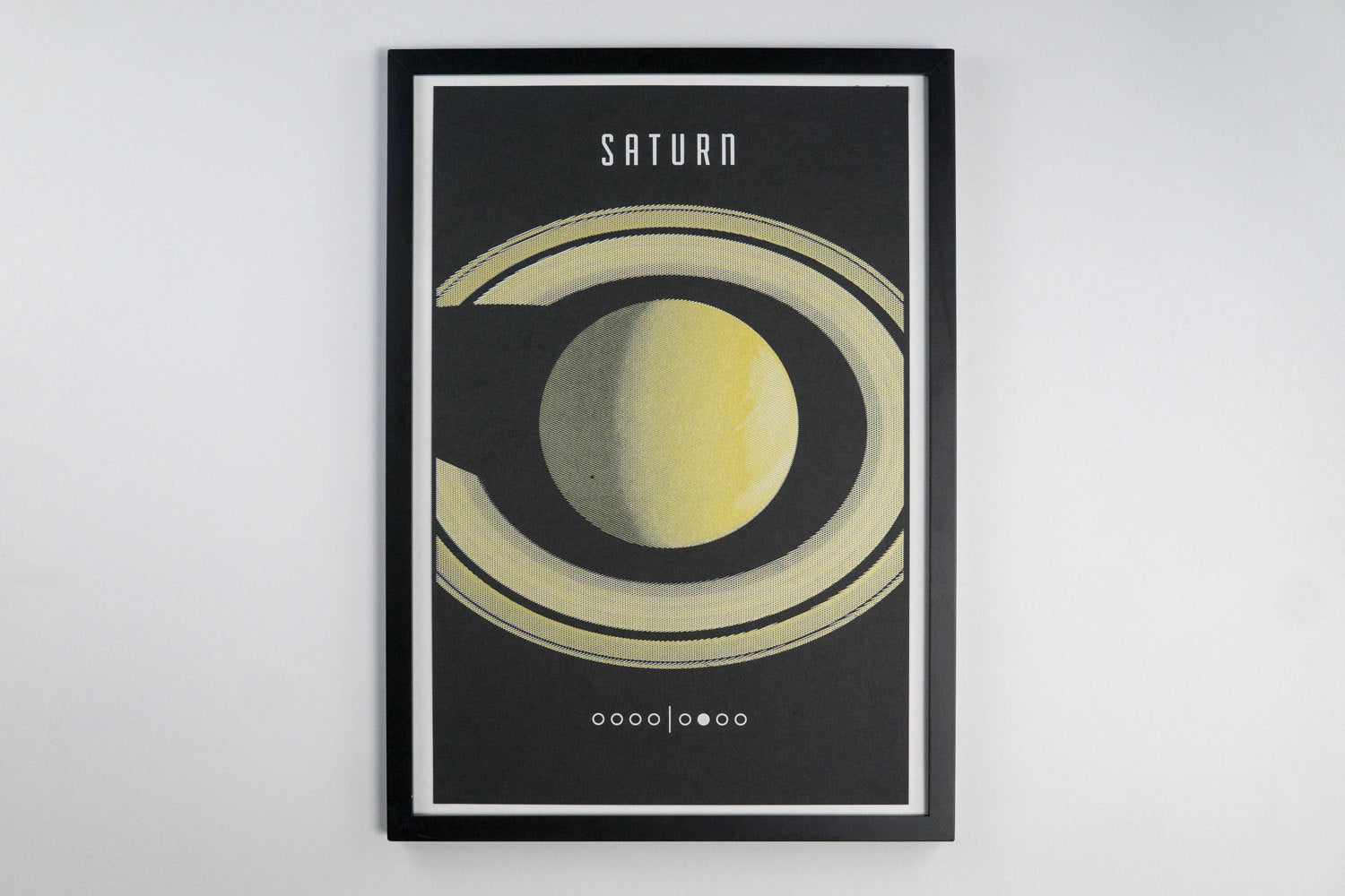 Planet Saturn Poster