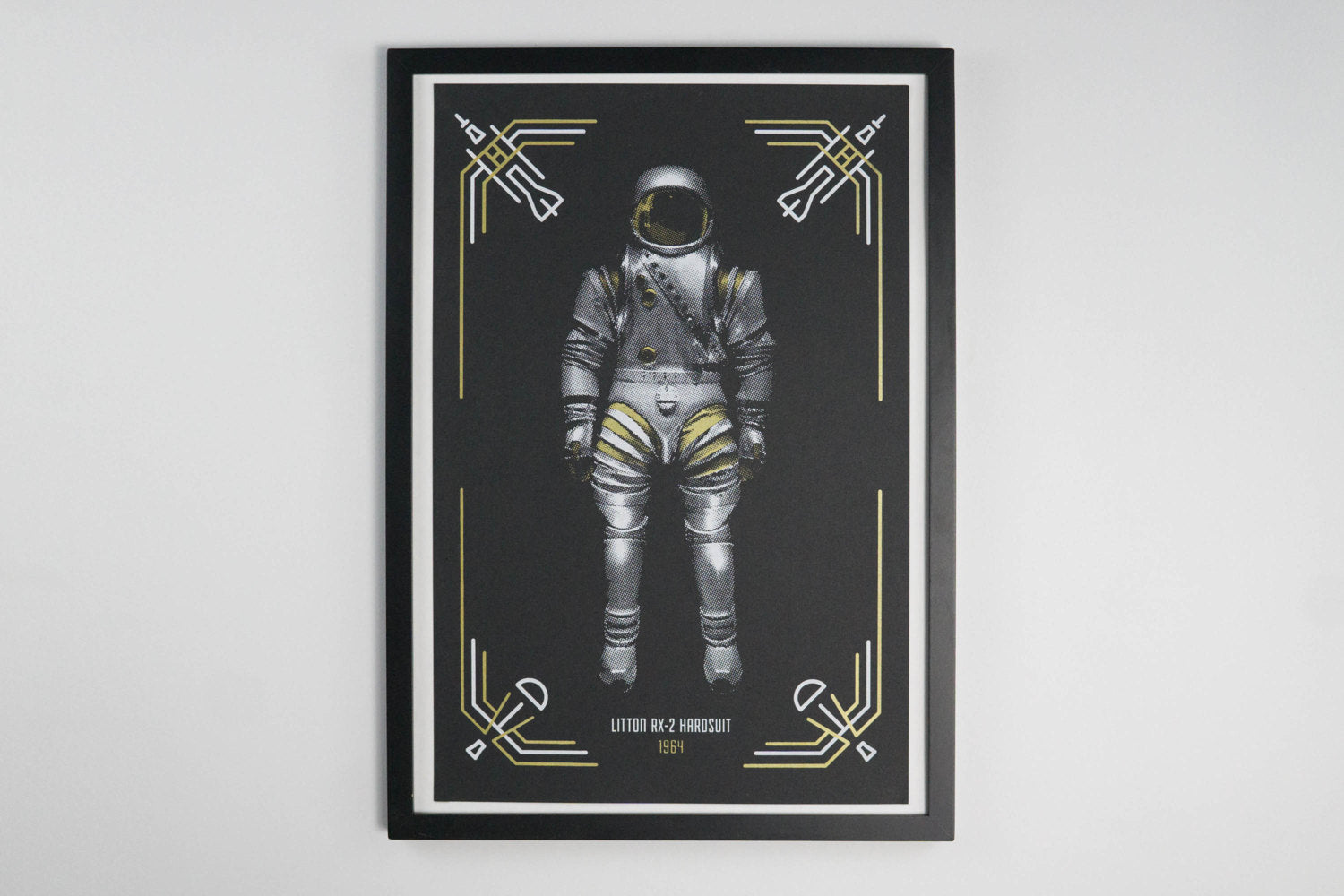 Spacesuit, Litton RX-2 Hardsuit - Space Exploration Poster