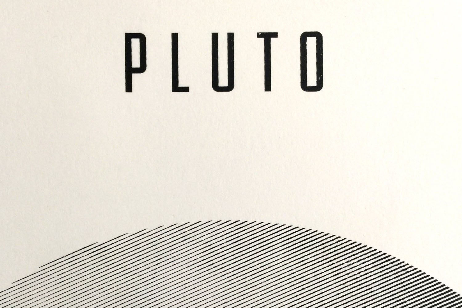 Ex-Planet Pluto Poster