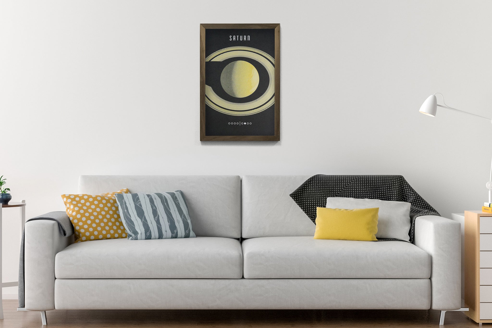 Planet Saturn Poster