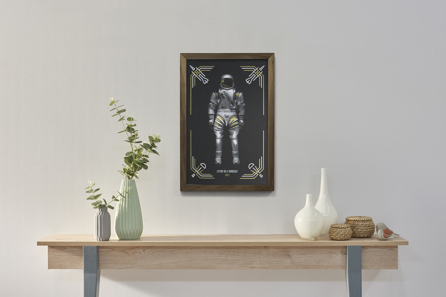 Spacesuit, Litton RX-2 Hardsuit - Space Exploration Poster